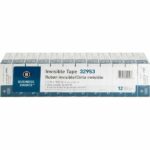 Business Source Premium Invisible Tape Value Pack - 27.78 yd x 0.75"- 1" Core