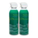 Compucessory Power Duster Compressed Gas Duster, 10 Oz, Pack Of 2